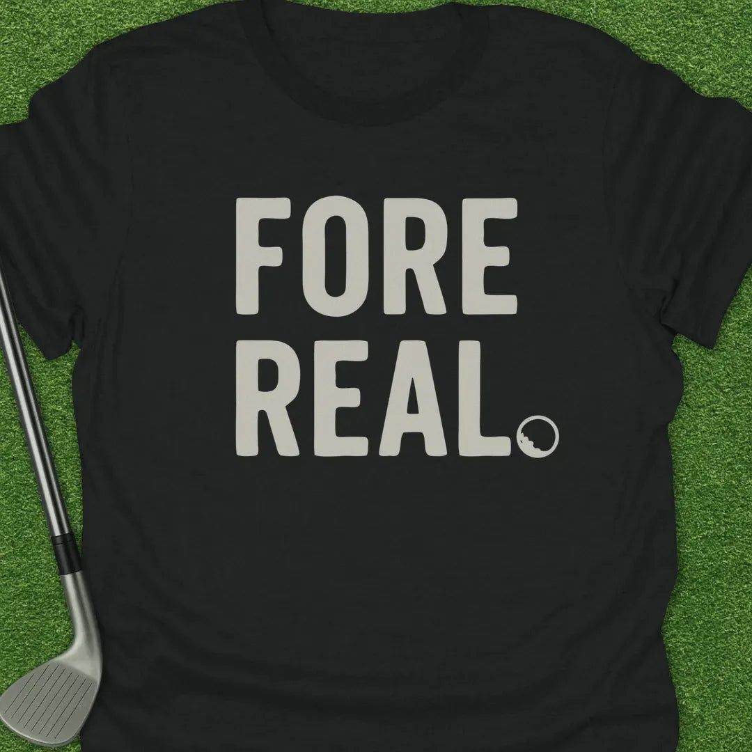 Black / S Fore Real T-Shirt