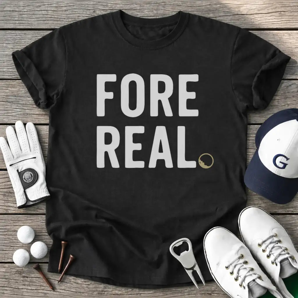 Black / S Fore Real T-Shirt