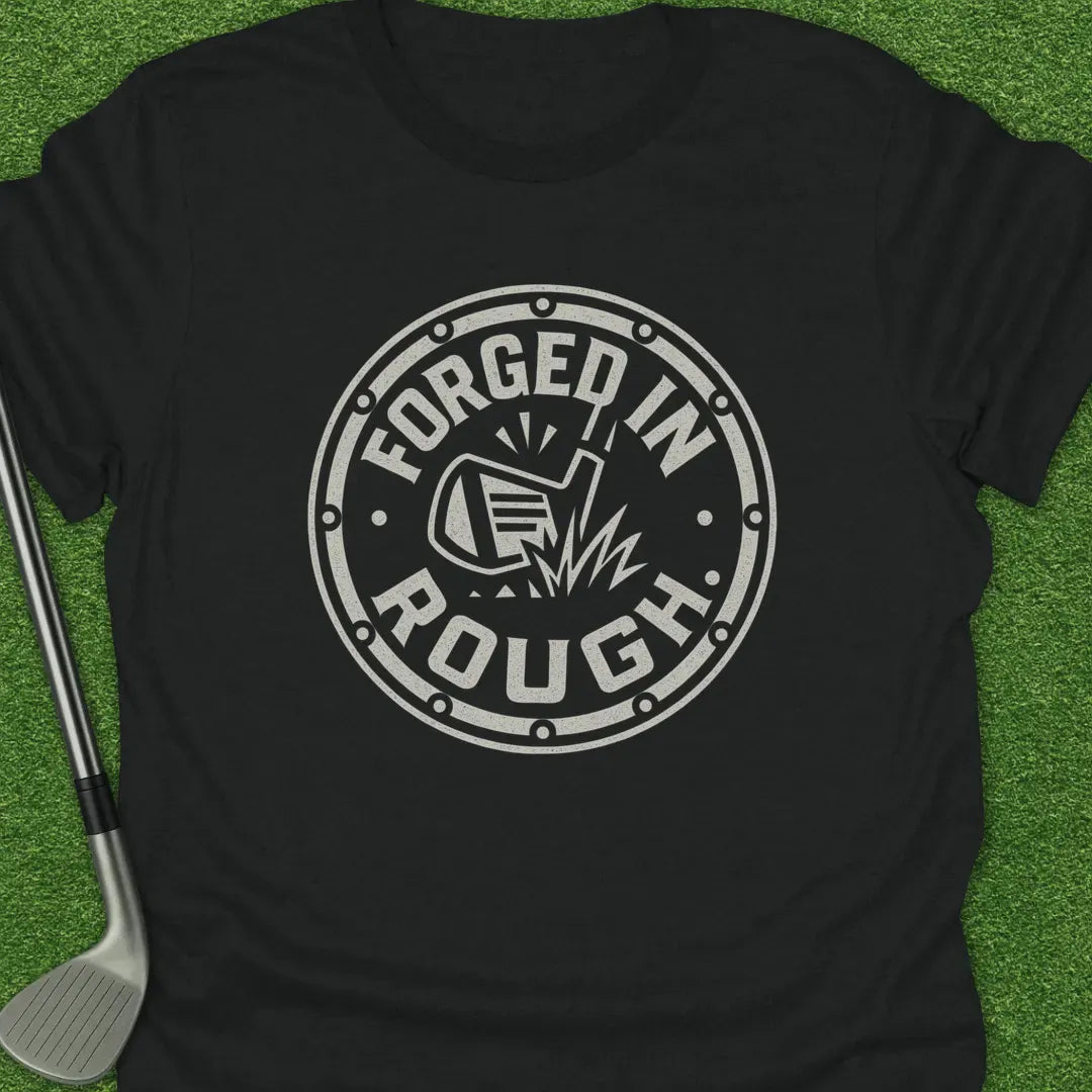 Black / S Forged Rough T-Shirt