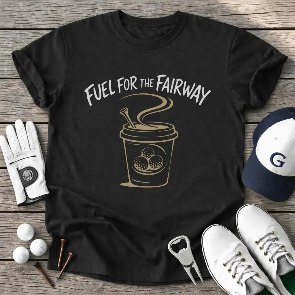 Black / S Fuel For The Fairway T-Shirt