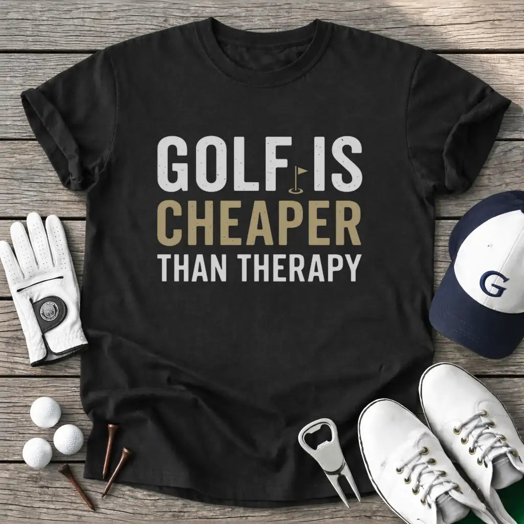 Black / S Golf Cheaper Than T-Shirt