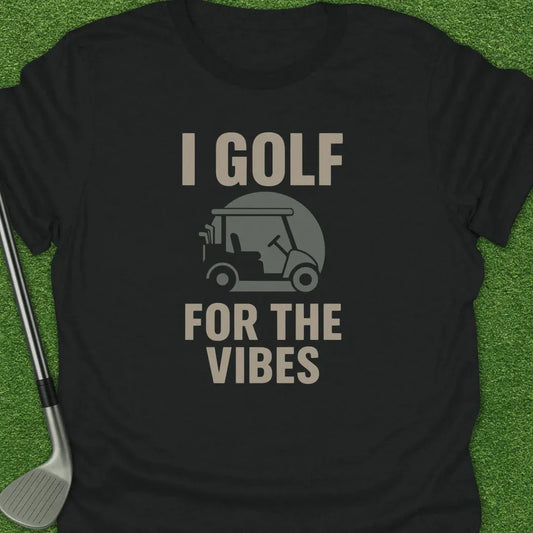 Black / S Golf For The Vibes T-Shirt