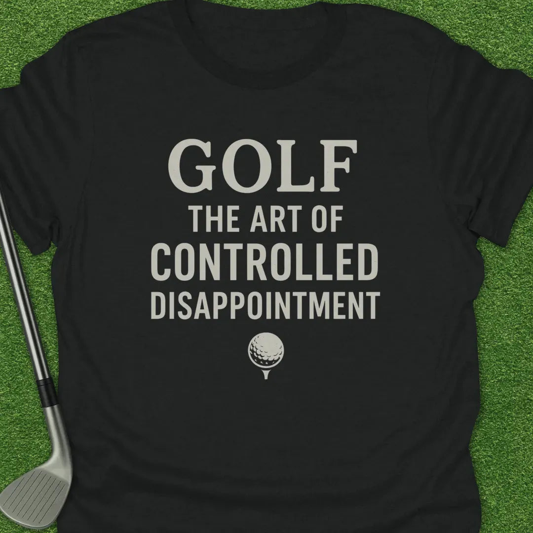 Black / S Golf The Art T-Shirt