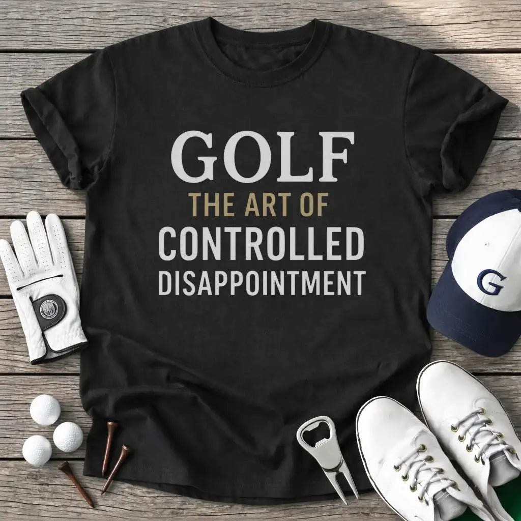 Black / S Golf The Art T-Shirt