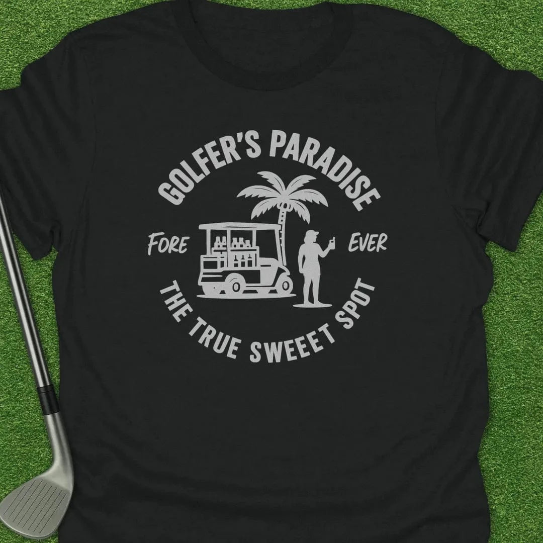 Black / S Golfers Paradise T-Shirt