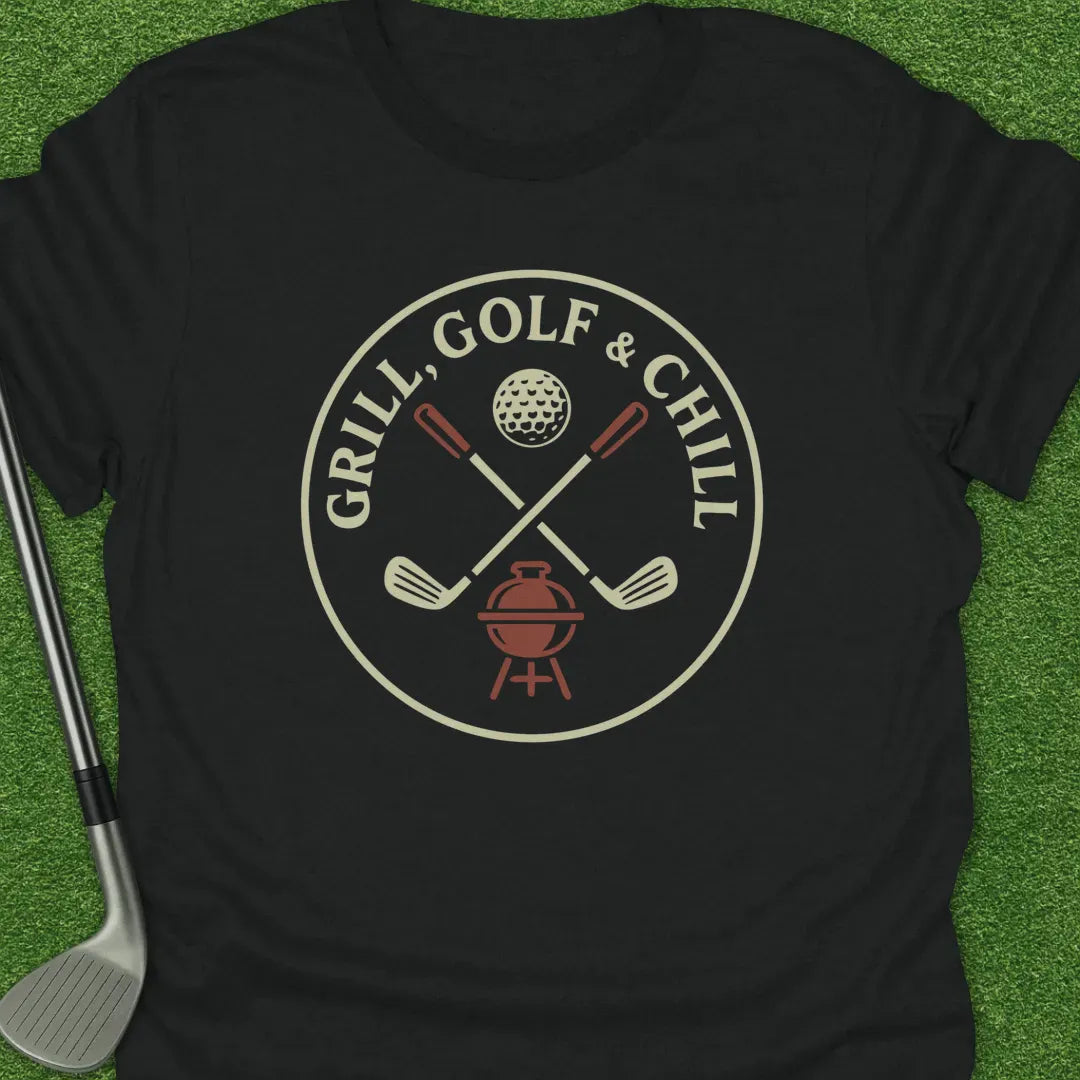 Black / S Grill Golf Chill T-Shirt