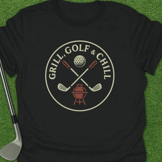 Black / S Grill Golf Chill T-Shirt