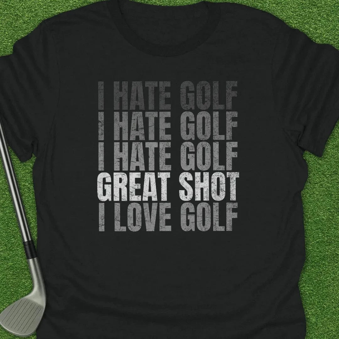 Black / S Hate Golf Hate Golf T-Shirt