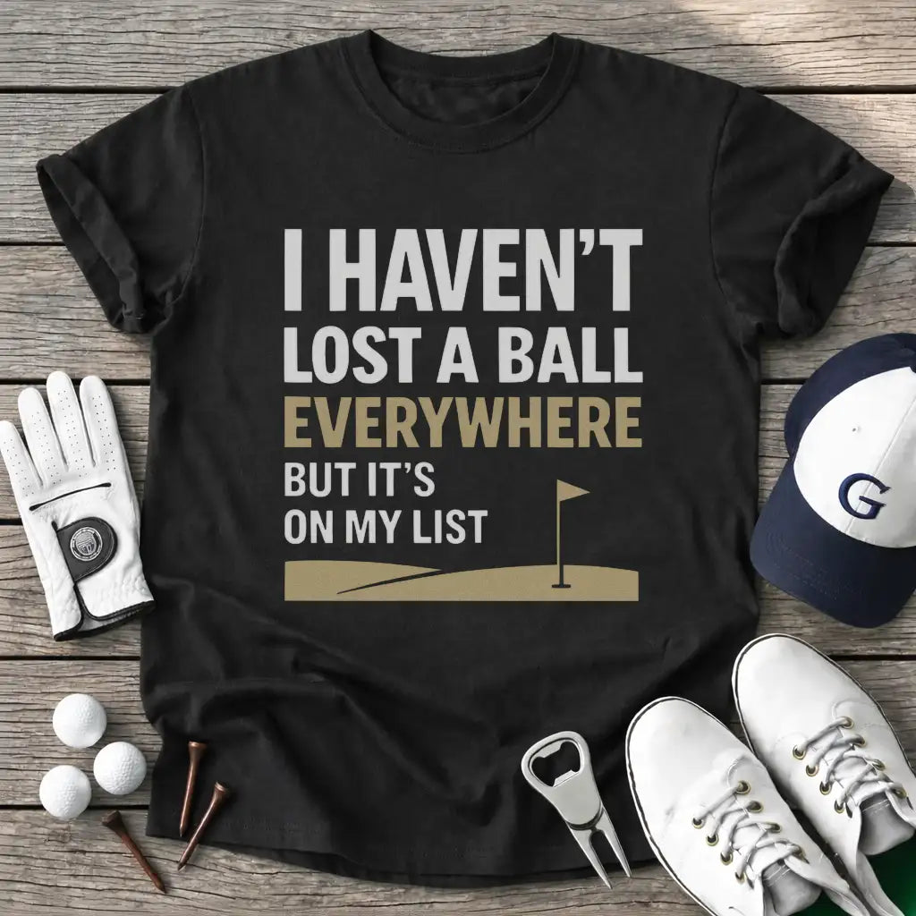 Black / S Havent Lost Ball T-Shirt