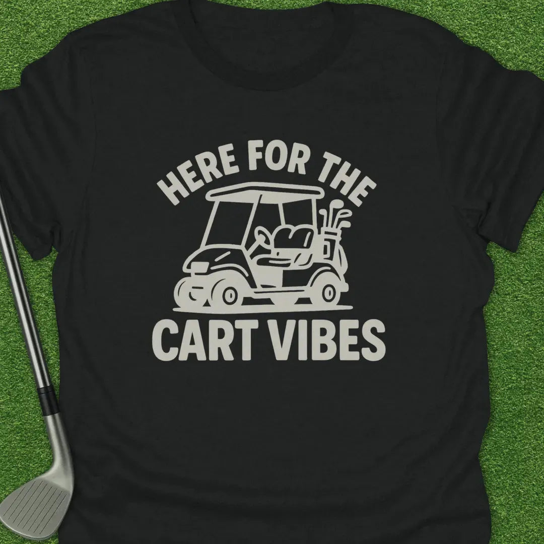 Black / S Here For The Cart T-Shirt