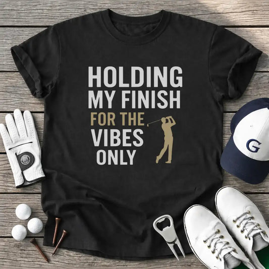 Black / S Holding Finish For T-Shirt