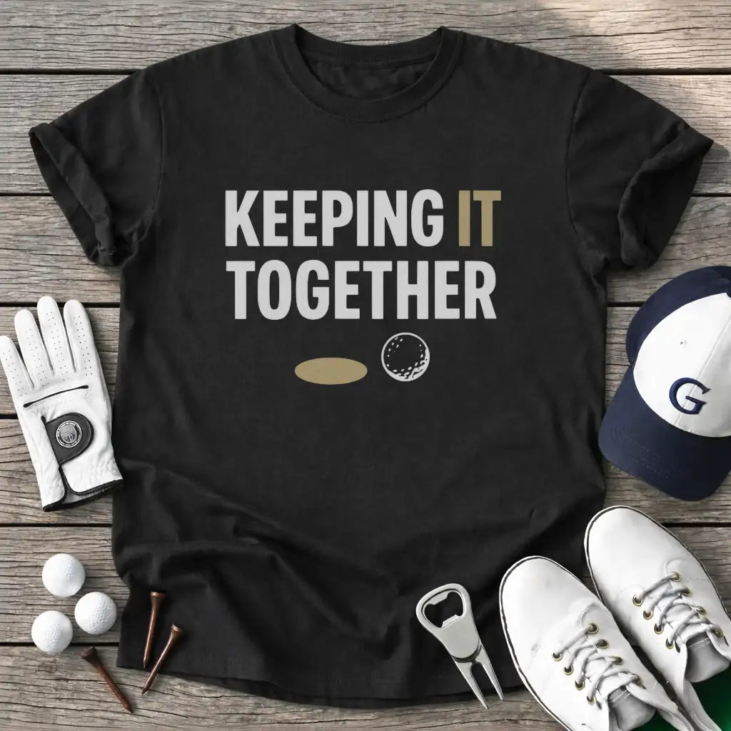 Black / S Keeping Together T-Shirt