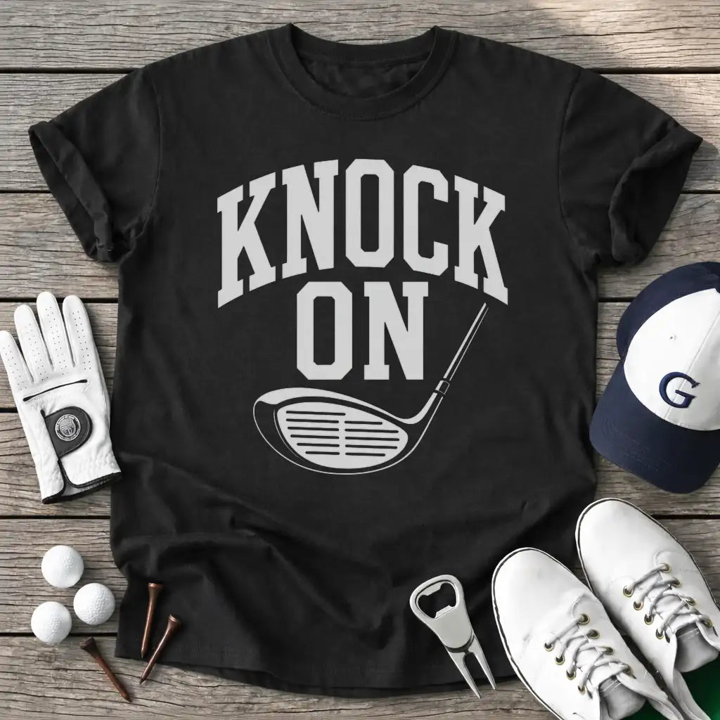 Black / S Knock Wood T-Shirt