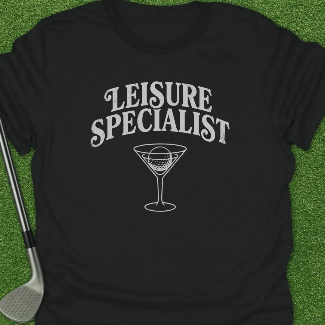 Black / S Leisure Specialist T-Shirt