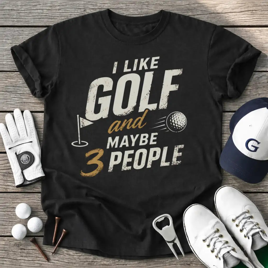 Black / S Like Golf And Maybe T-Shirt