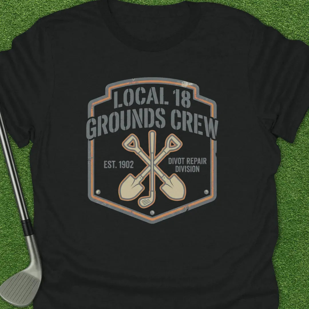 Black / S Local Grounds Crew T-Shirt