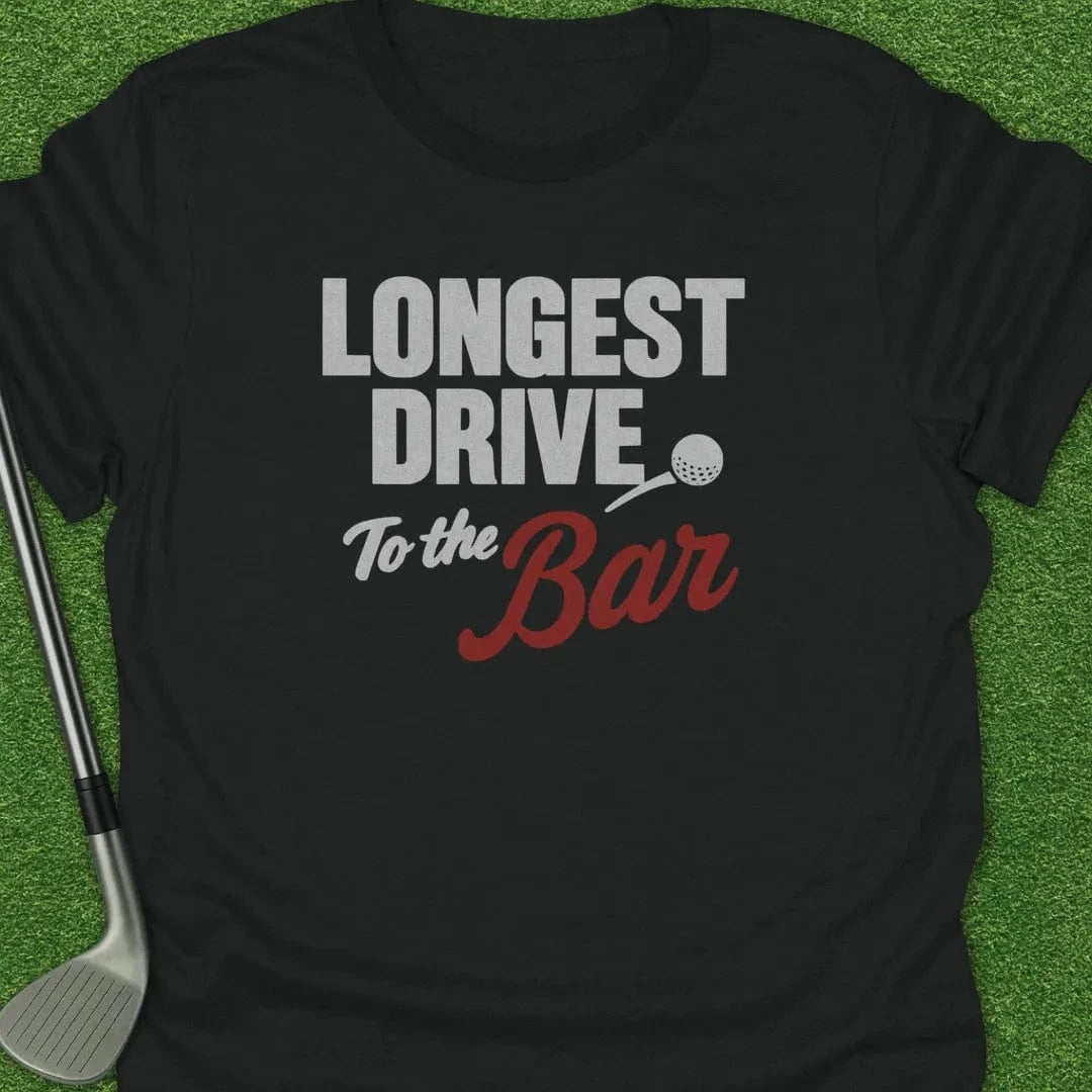 Black / S Longest Drive The T-Shirt