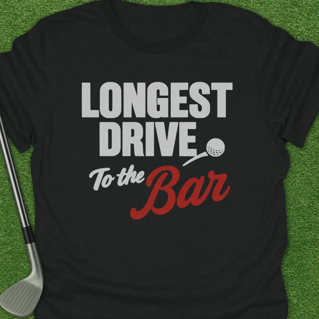 Black / S Longest Drive The T-Shirt