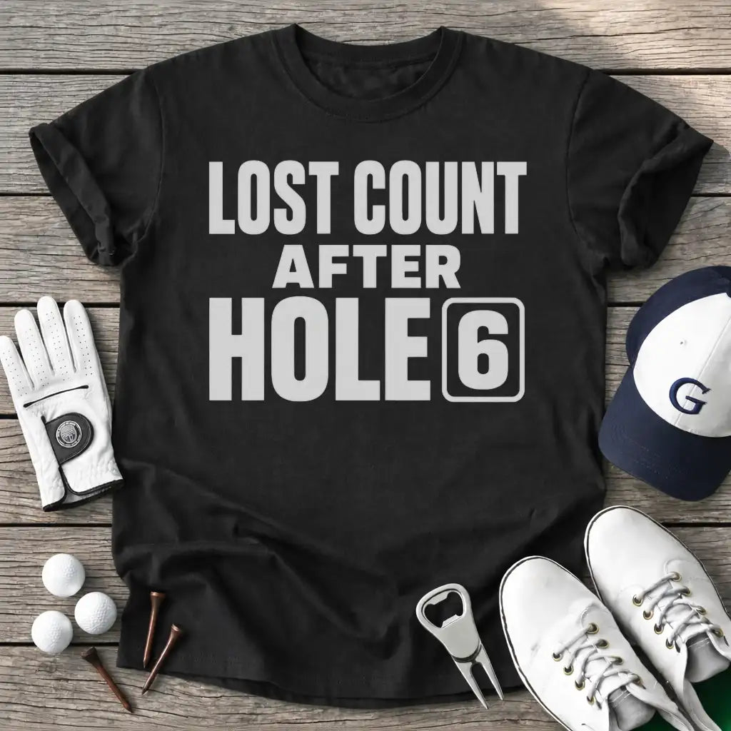 Lost Count After T-Shirt in Black