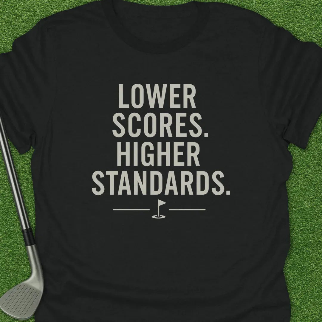 Black / S Lower Scores Higher T-Shirt