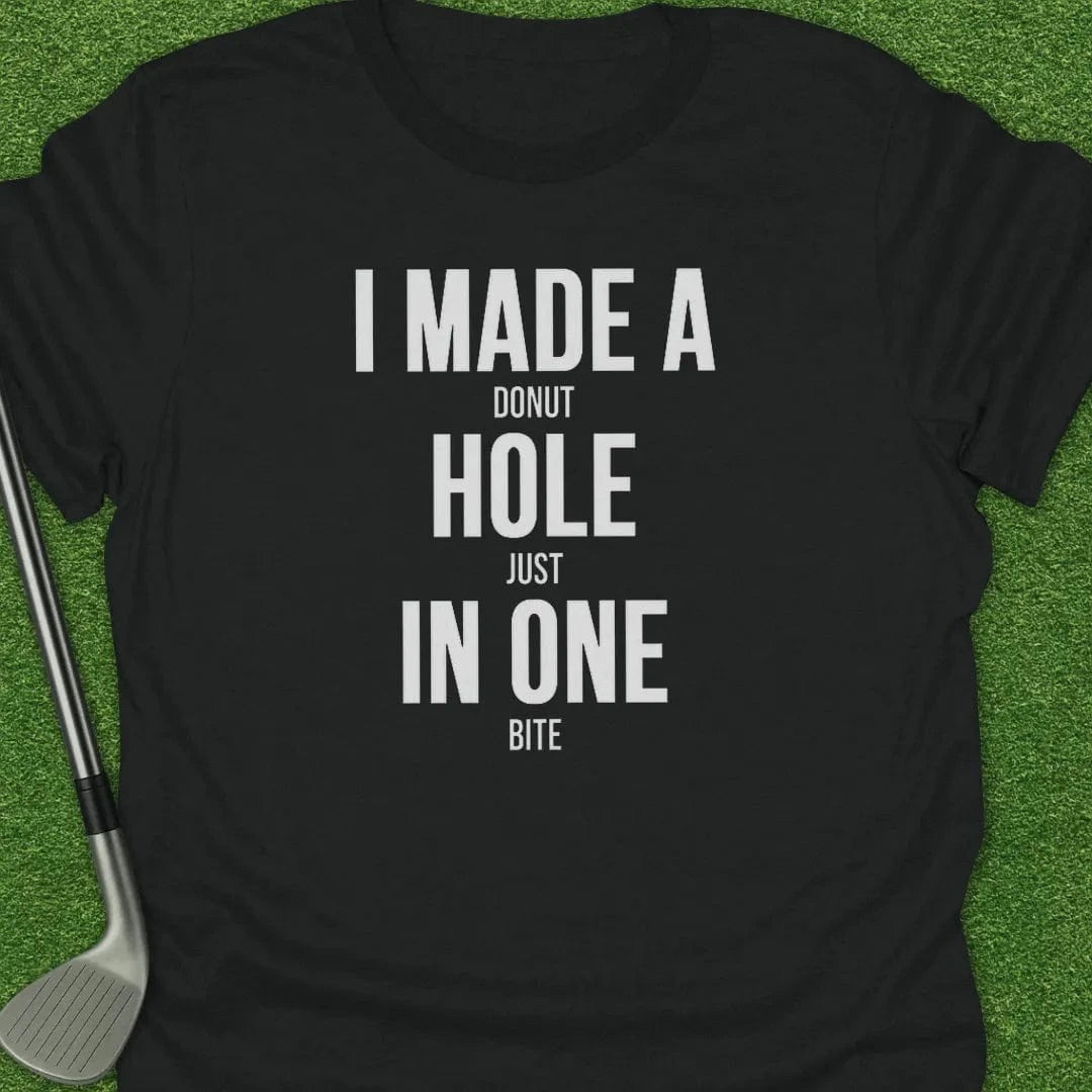 Black / S Made Donut Hole T-Shirt