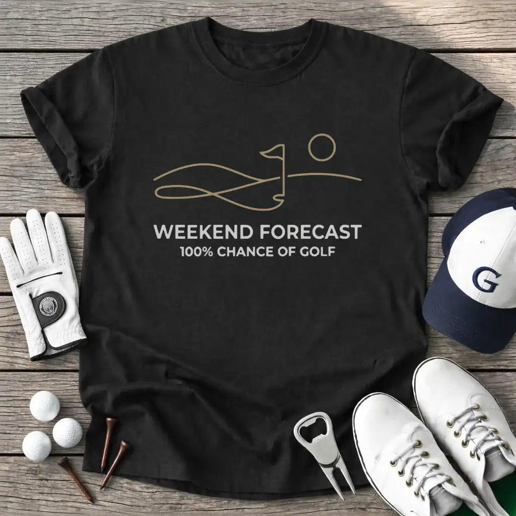 Black / S Minimal Weekend T-Shirt