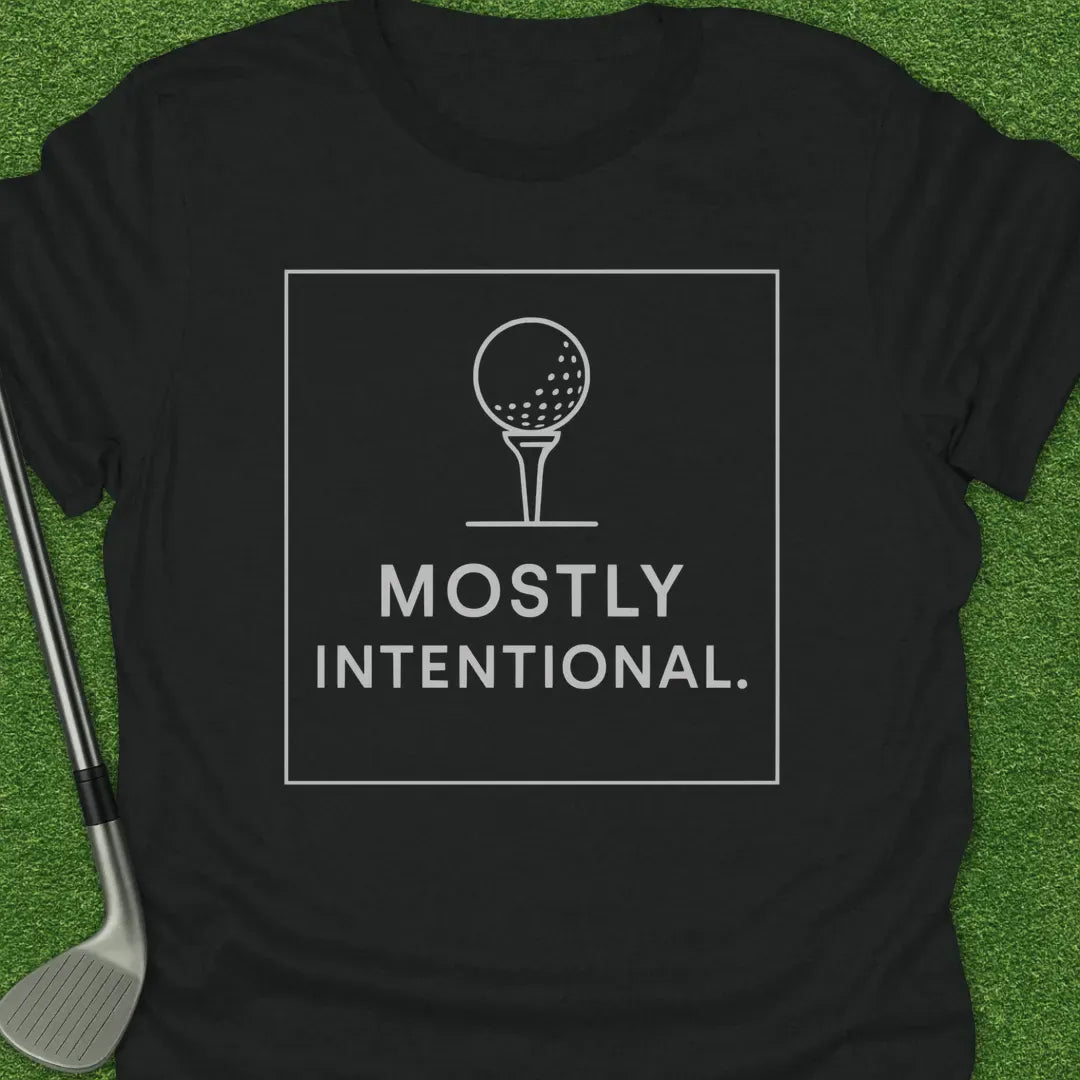 Black / S Mostly Intentional T-Shirt