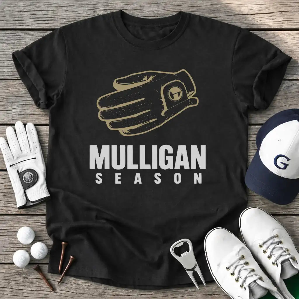 Black / S Mulligan Season T-Shirt