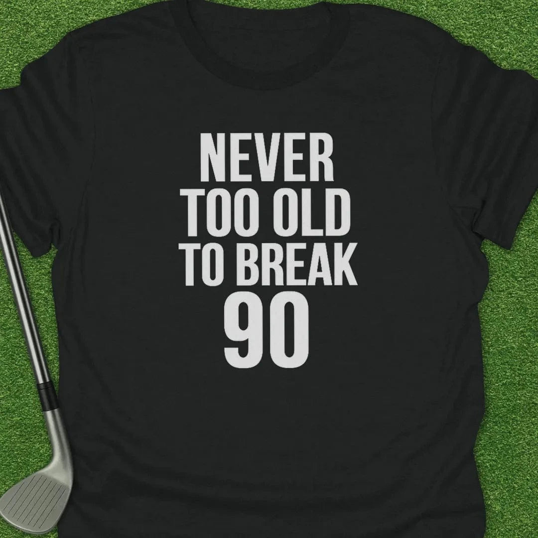 Black / S Never Too Old Break T-Shirt