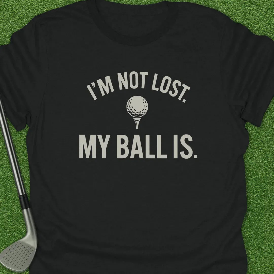 Black / S Not Lost Ball T-Shirt