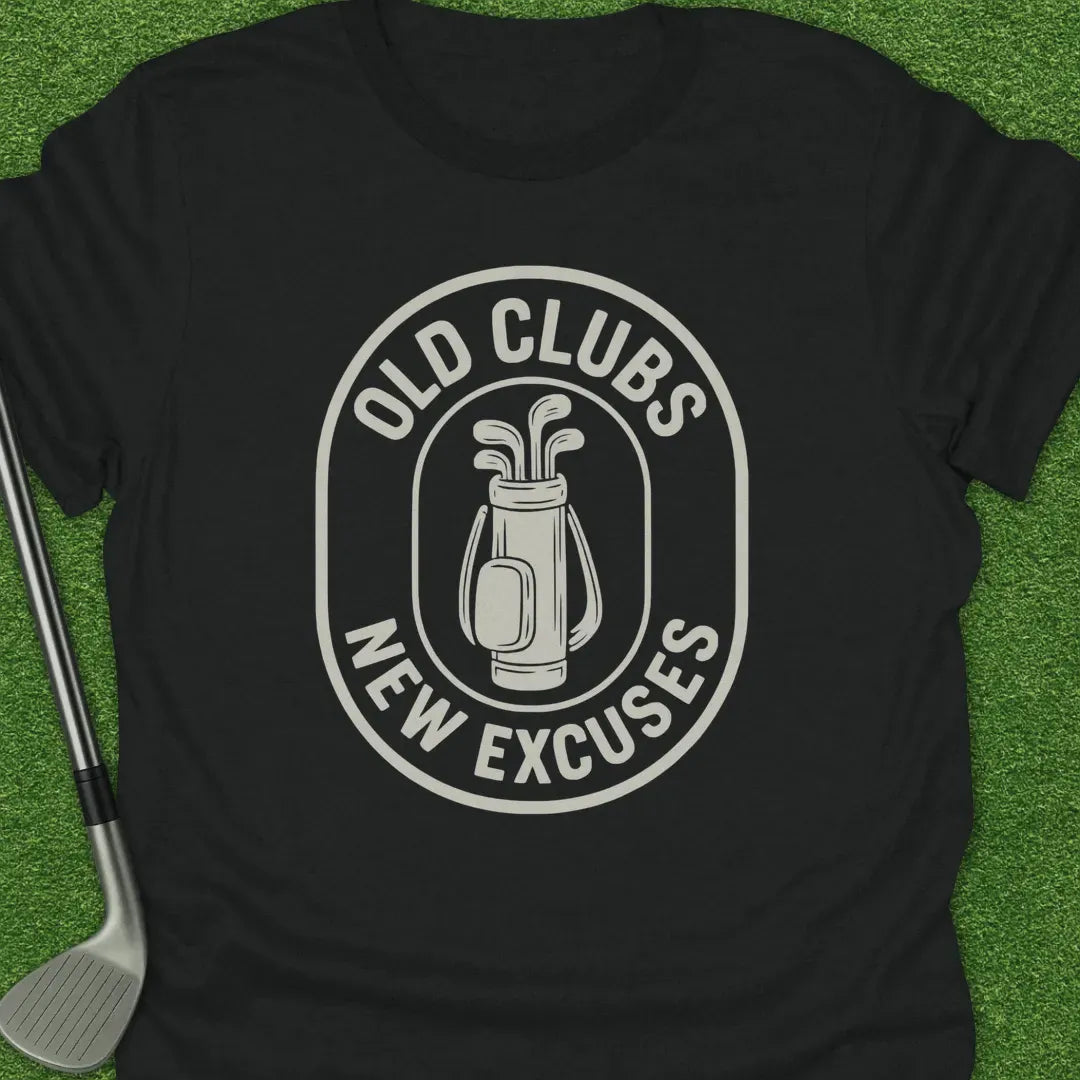 Black / S Old Clubs New T-Shirt