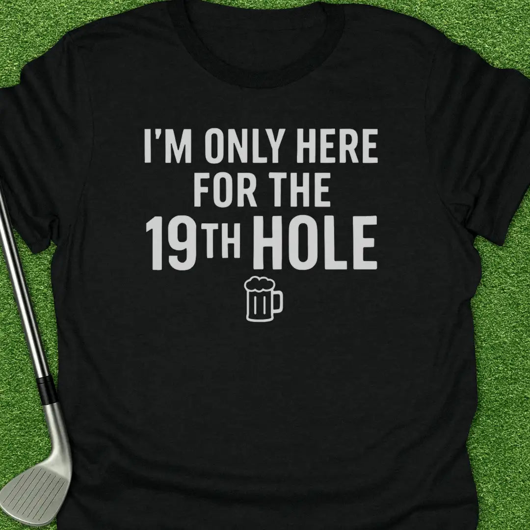 Black / S Only Here For The T-Shirt