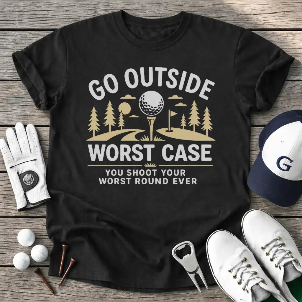 Black / S Outside Worst Case T-Shirt