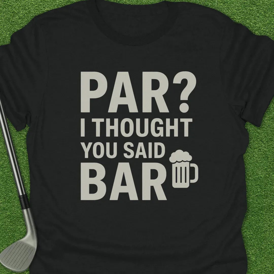 Black / S Par Thought You T-Shirt