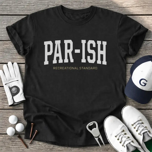 Parish Recreational T-Shirt in Black