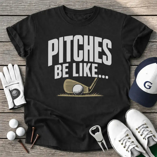 Black / S Pitches Like T-Shirt