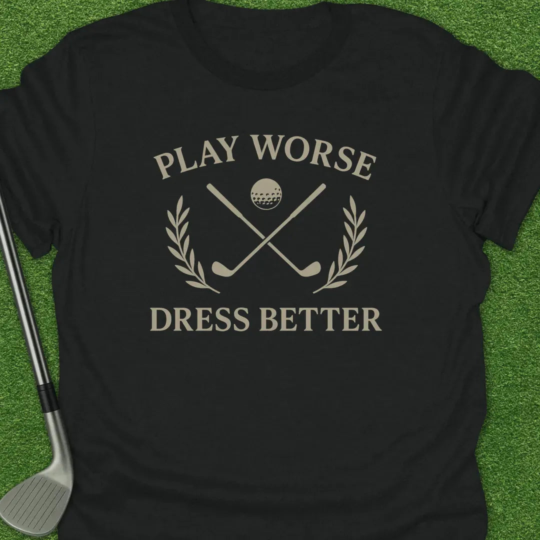 Black / S Play Worse Dress T-Shirt