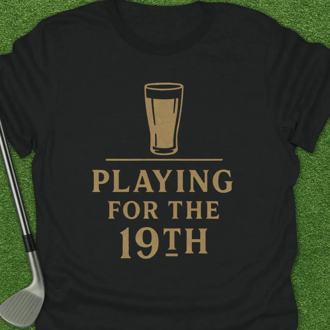 Black / S Playing For The T-Shirt