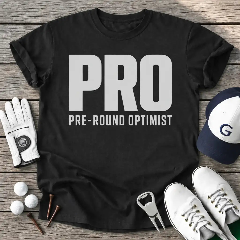 Black / S Pro Preround T-Shirt