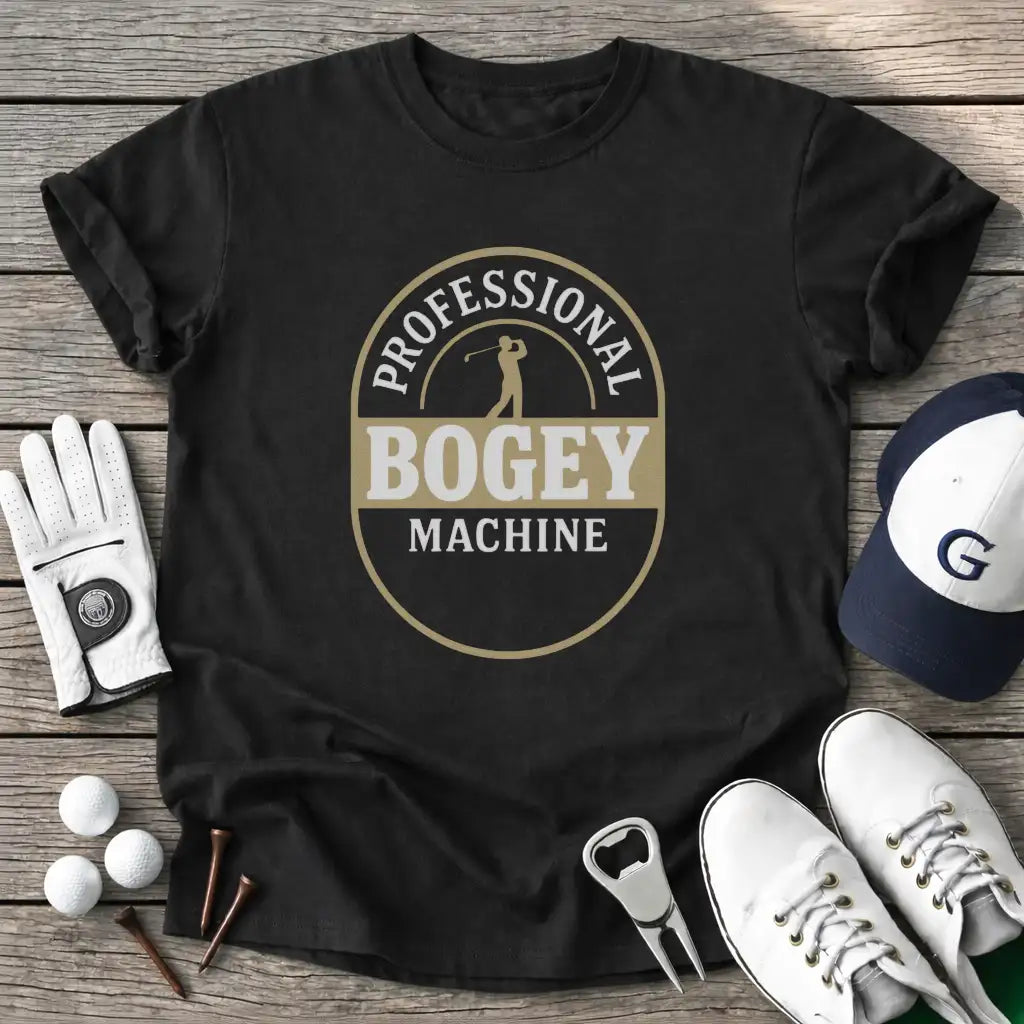 Black / S Professional Bogey T-Shirt