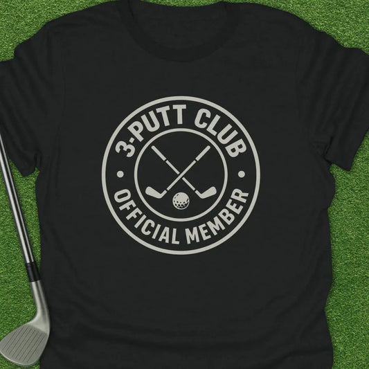 Black / S Putt Club Official T-Shirt