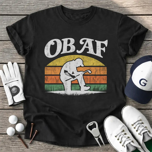 Retro Out Bound T-Shirt in Black