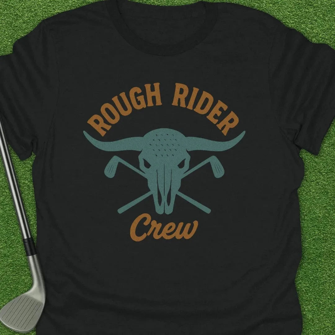 Black / S Rough Rider Crew T-Shirt