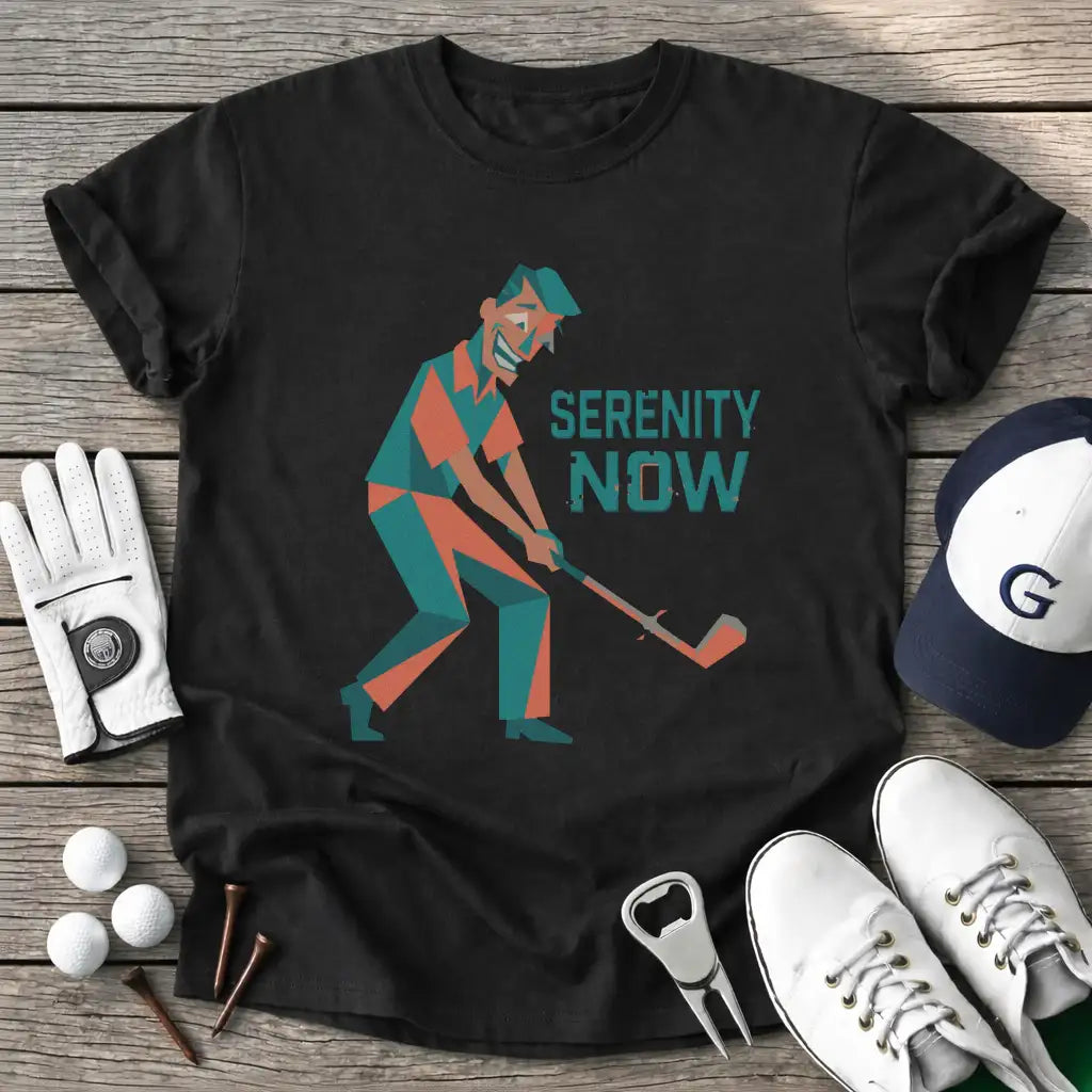 Black / S Serenity Now T-Shirt