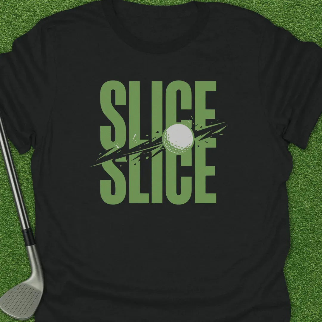 Black / S Slice Slice T-Shirt