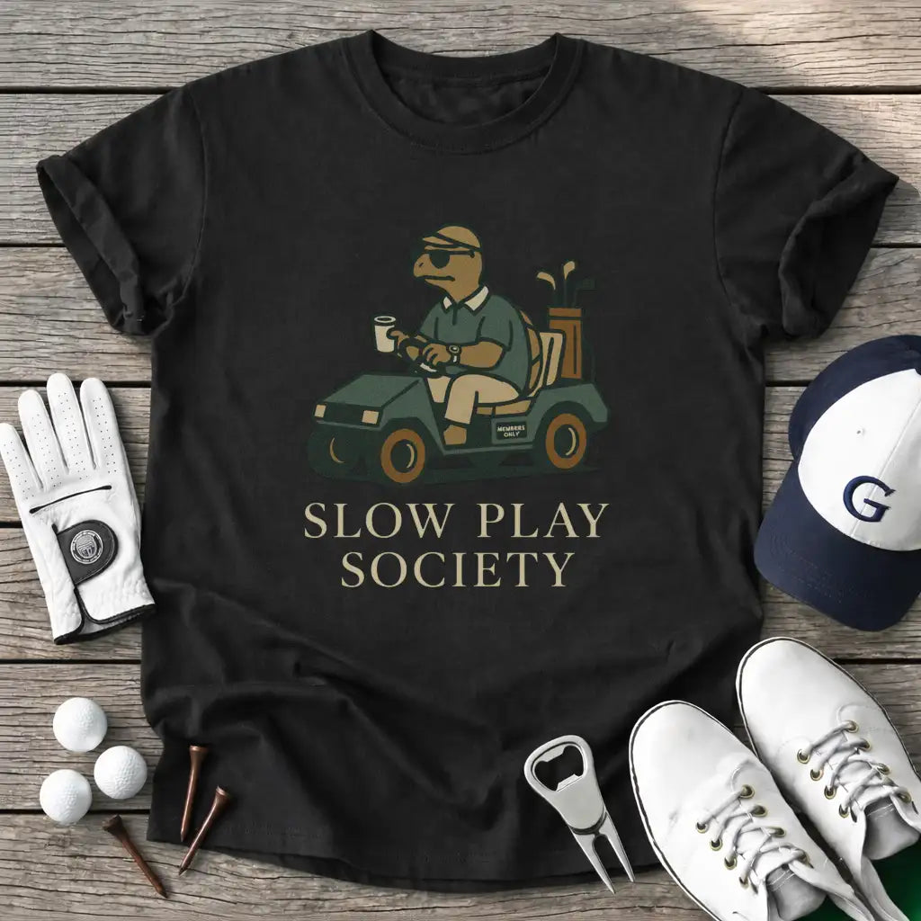 Black / S Slow Play Society T-Shirt