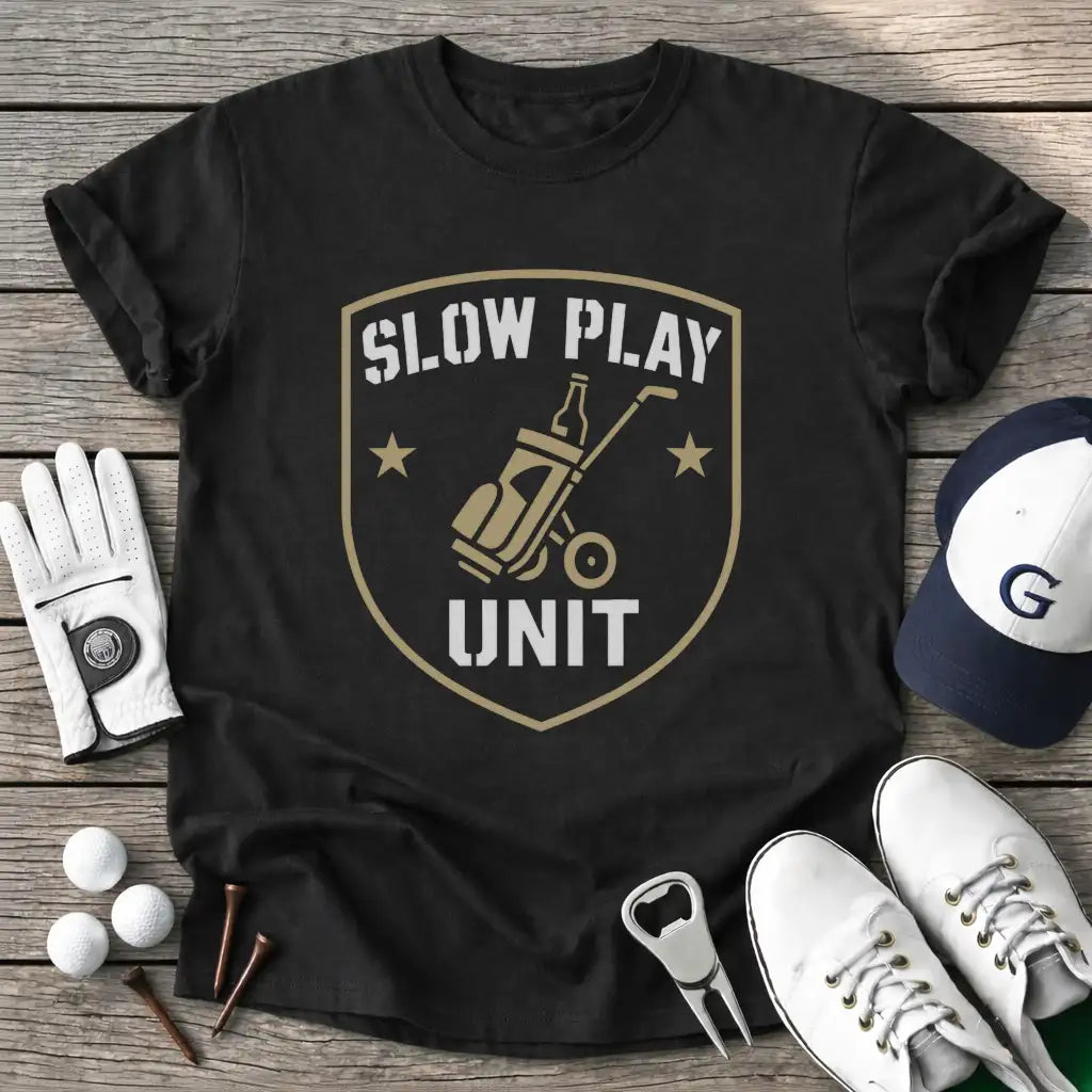 Black / S Slow Play Unit T-Shirt