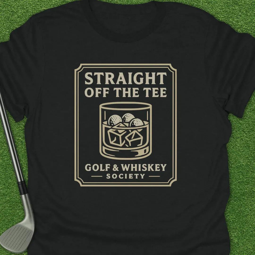 Black / S Straight Off The T-Shirt