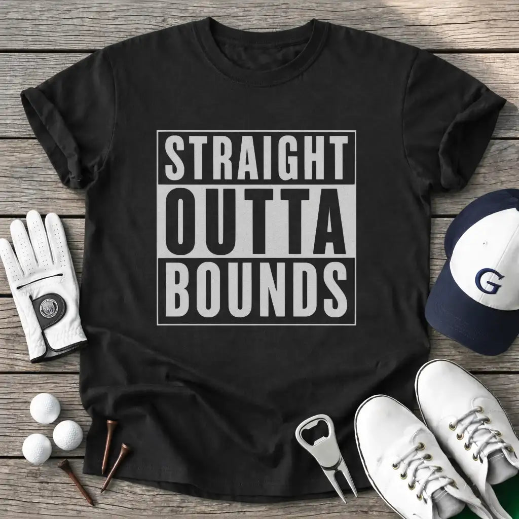 Black / S Straight Outta T-Shirt