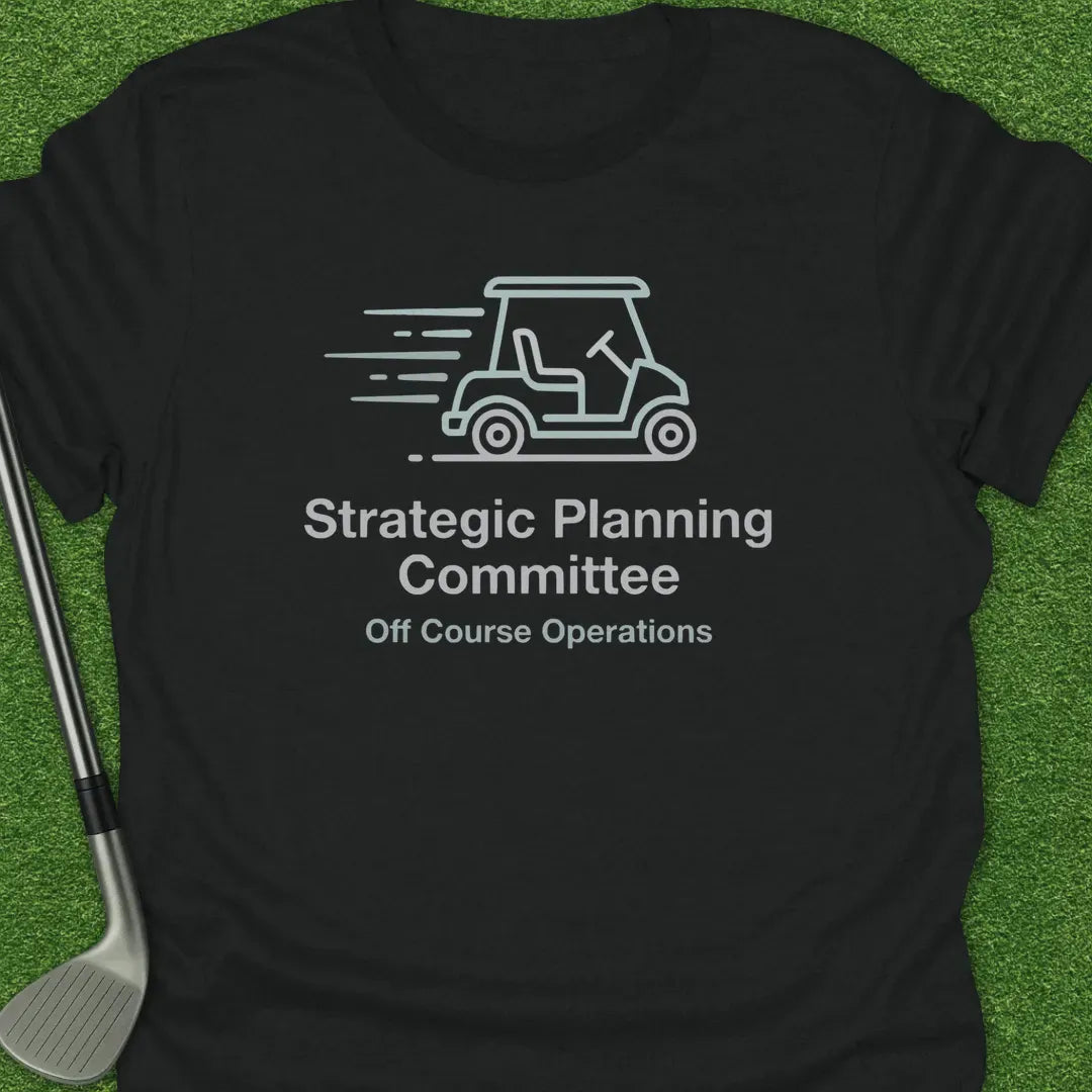 Black / S Strategic Planning T-Shirt